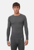 MERINO WOOL BASE LAYER SHIRT FOR MEN - Dark Grey