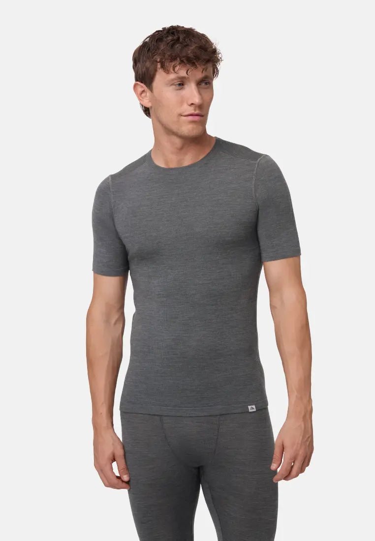 MERINO WOOL BASE LAYER T - SHIRT FOR MEN - DANISH ENDURANCE