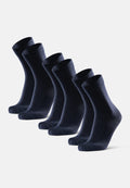 MERINO CREW SOCKS - Navy Blue