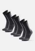 MERINO CREW SOCKS - Grey