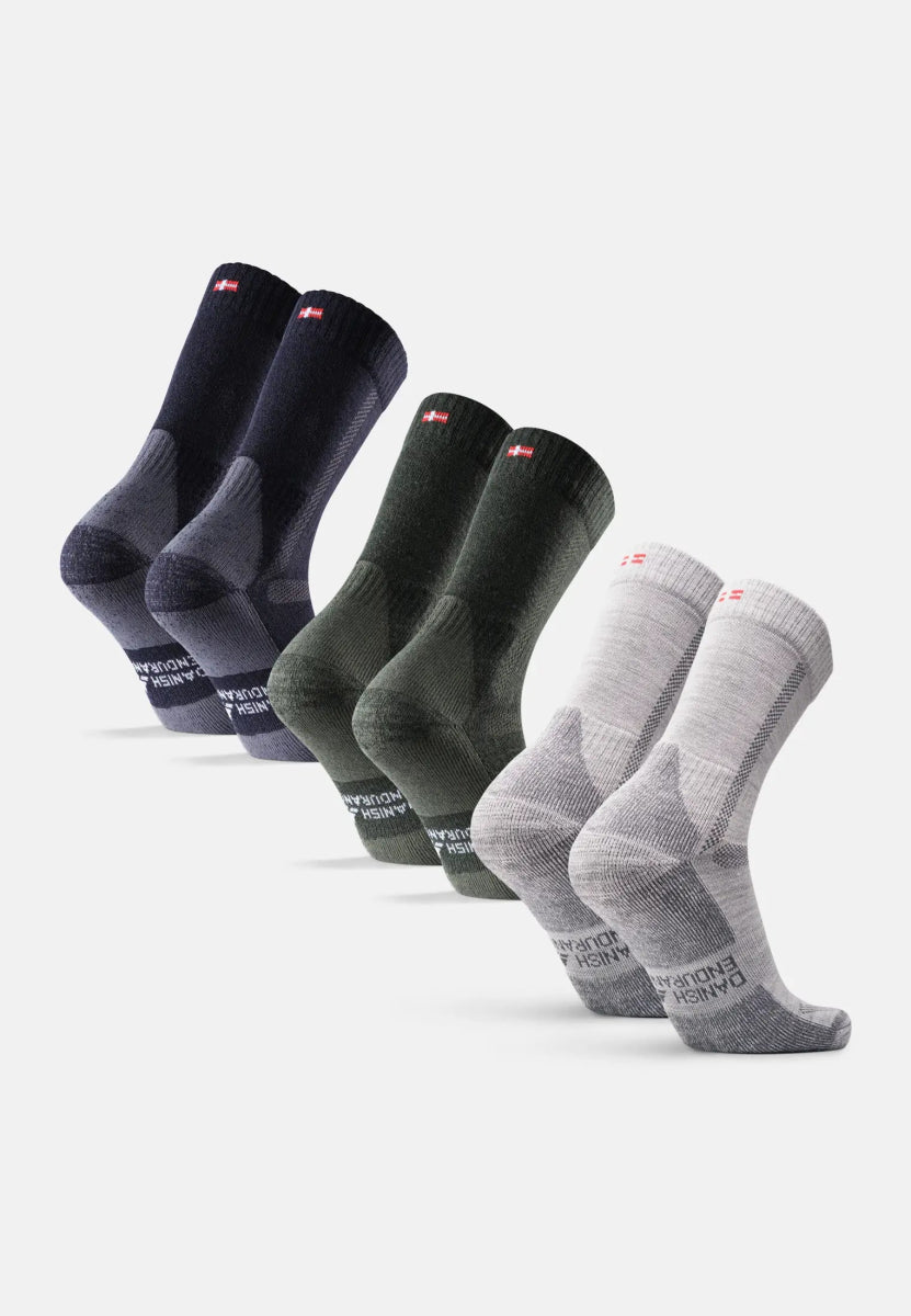 MERINO WOOL HIKING SOCKS - DANISH ENDURANCE