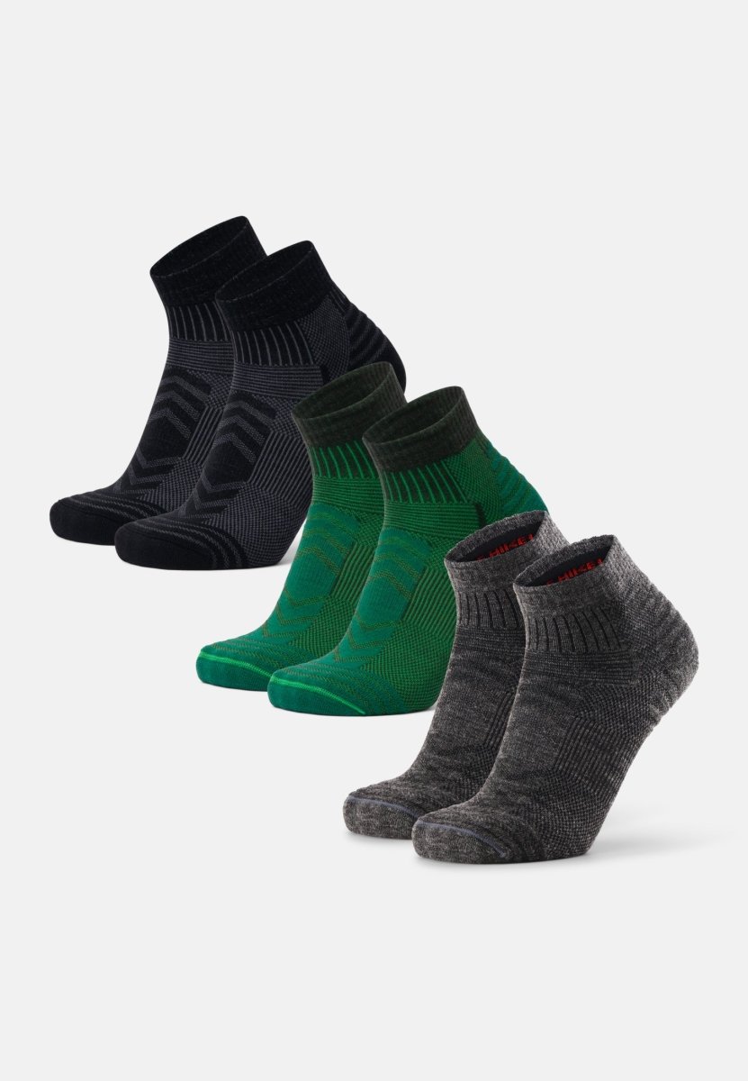 MERINO WOOL HIKING SOCKS LOW CUT - DANISH ENDURANCE