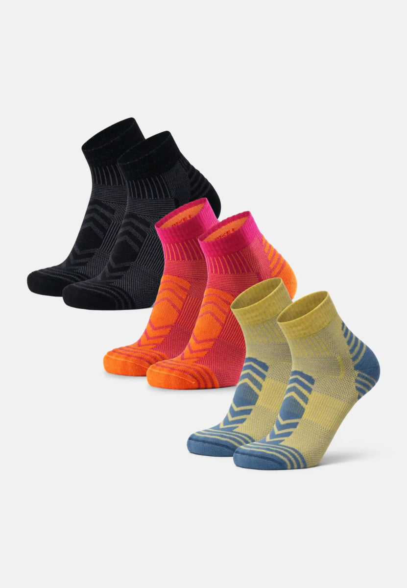 MERINO WOOL HIKING SOCKS LOW CUT - DANISH ENDURANCE
