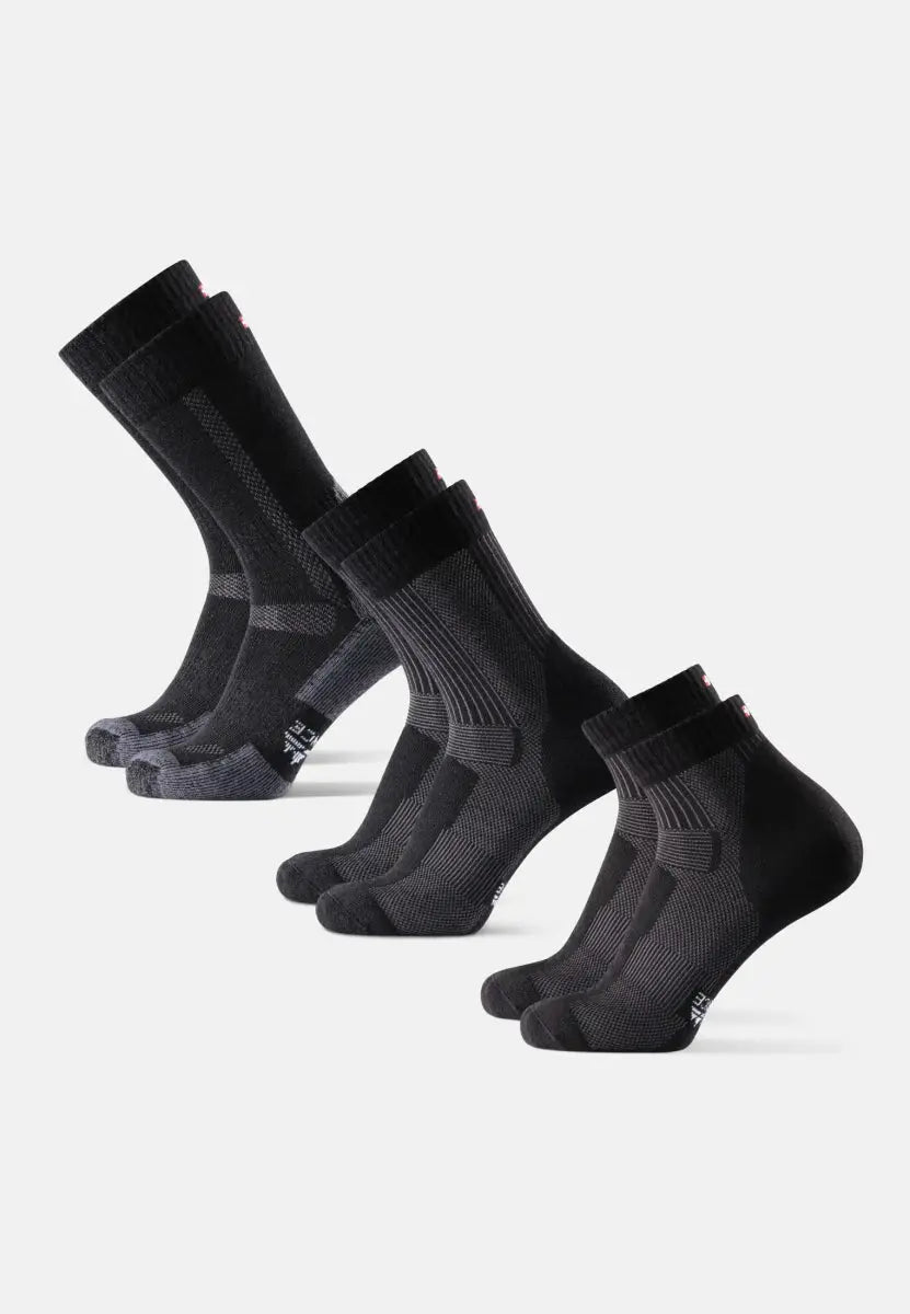 MERINO WOOL HIKING SOCKS SET - DANISH ENDURANCE