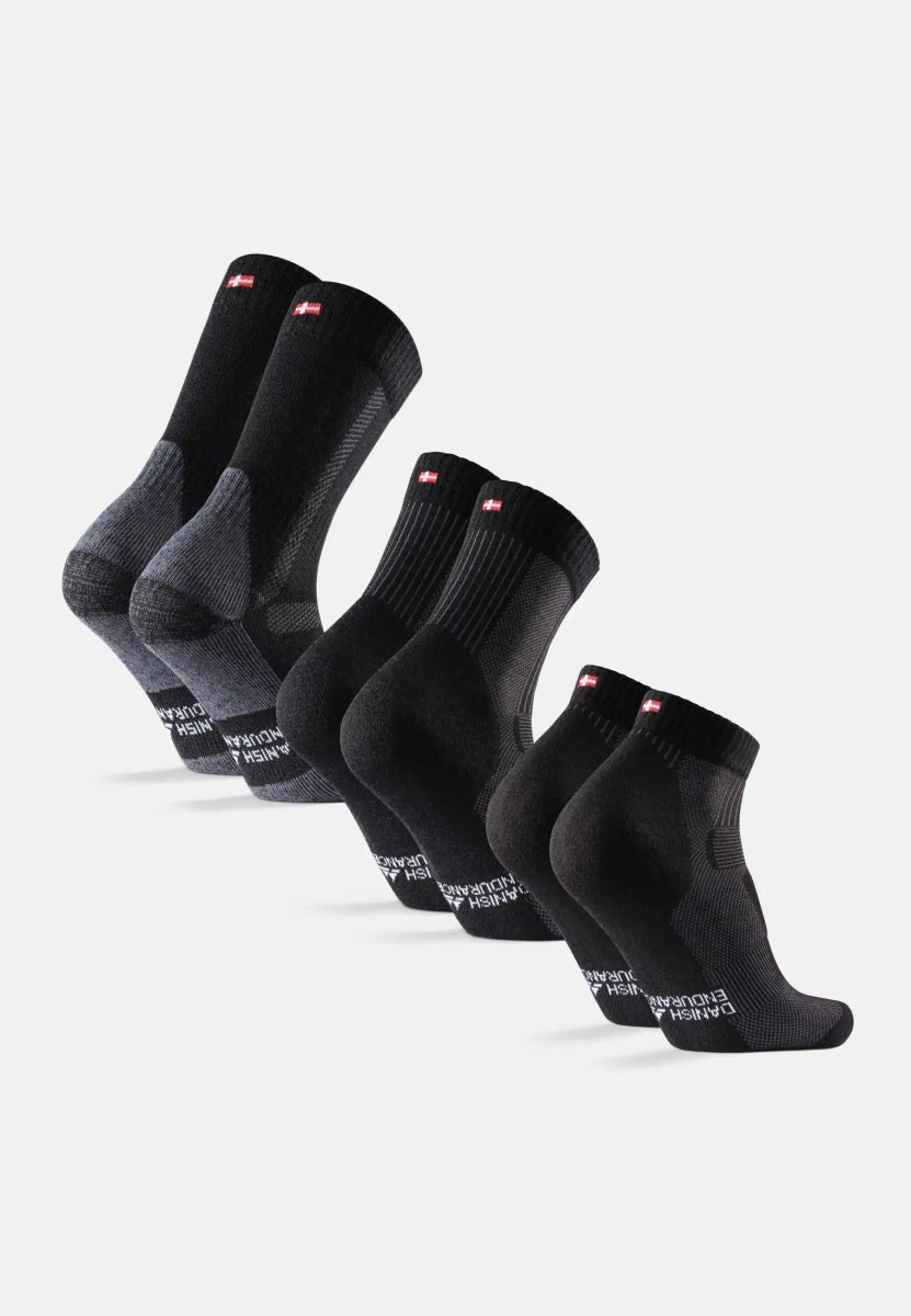 MERINO WOOL HIKING SOCKS SET (Outlet) - DANISH ENDURANCE
