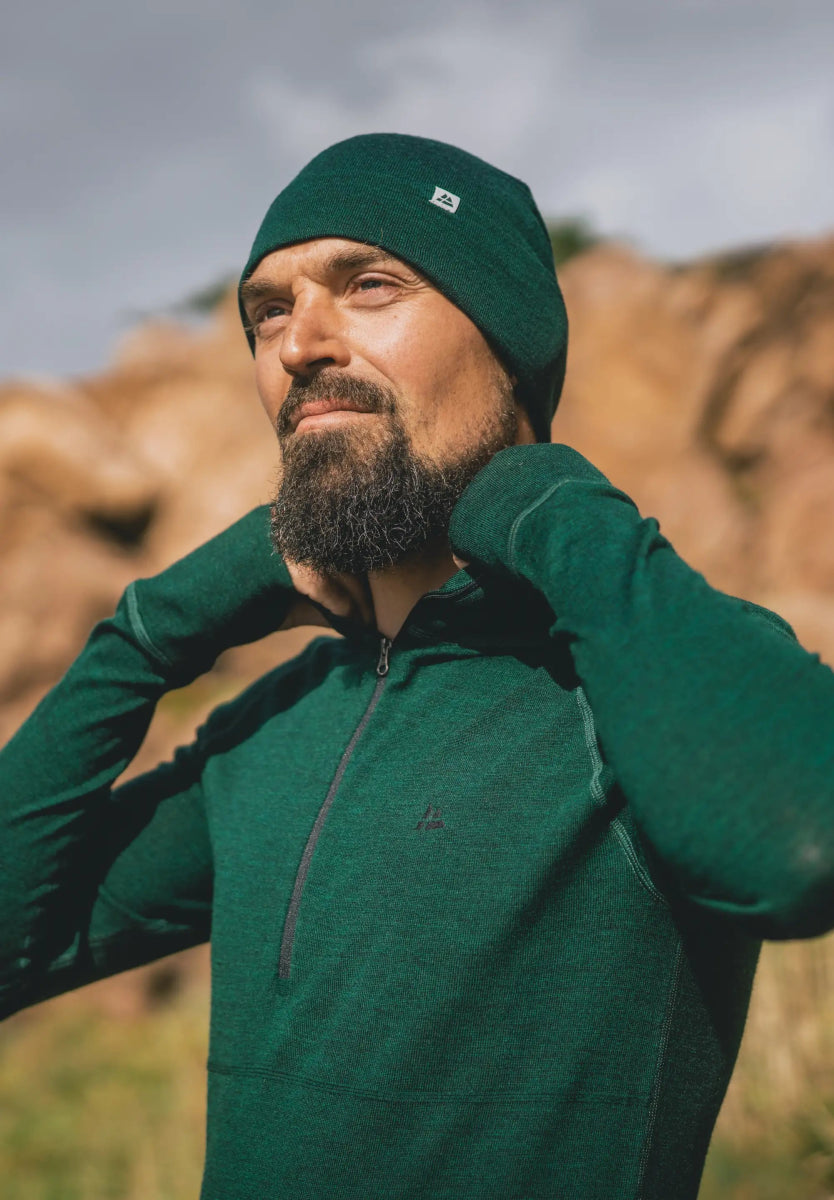 MERINO WOOL RIDGE BEANIE FOR MEN & WOMEN - DANISH ENDURANCE