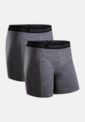 MERINO TRUNKS - Grey Melange
