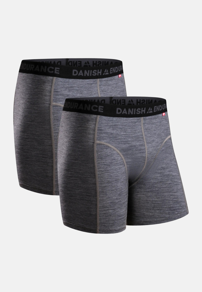 MERINO WOOL TRUNKS FOR MEN - DANISH ENDURANCE