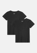 EASE V-NECK T-SHIRT - Black