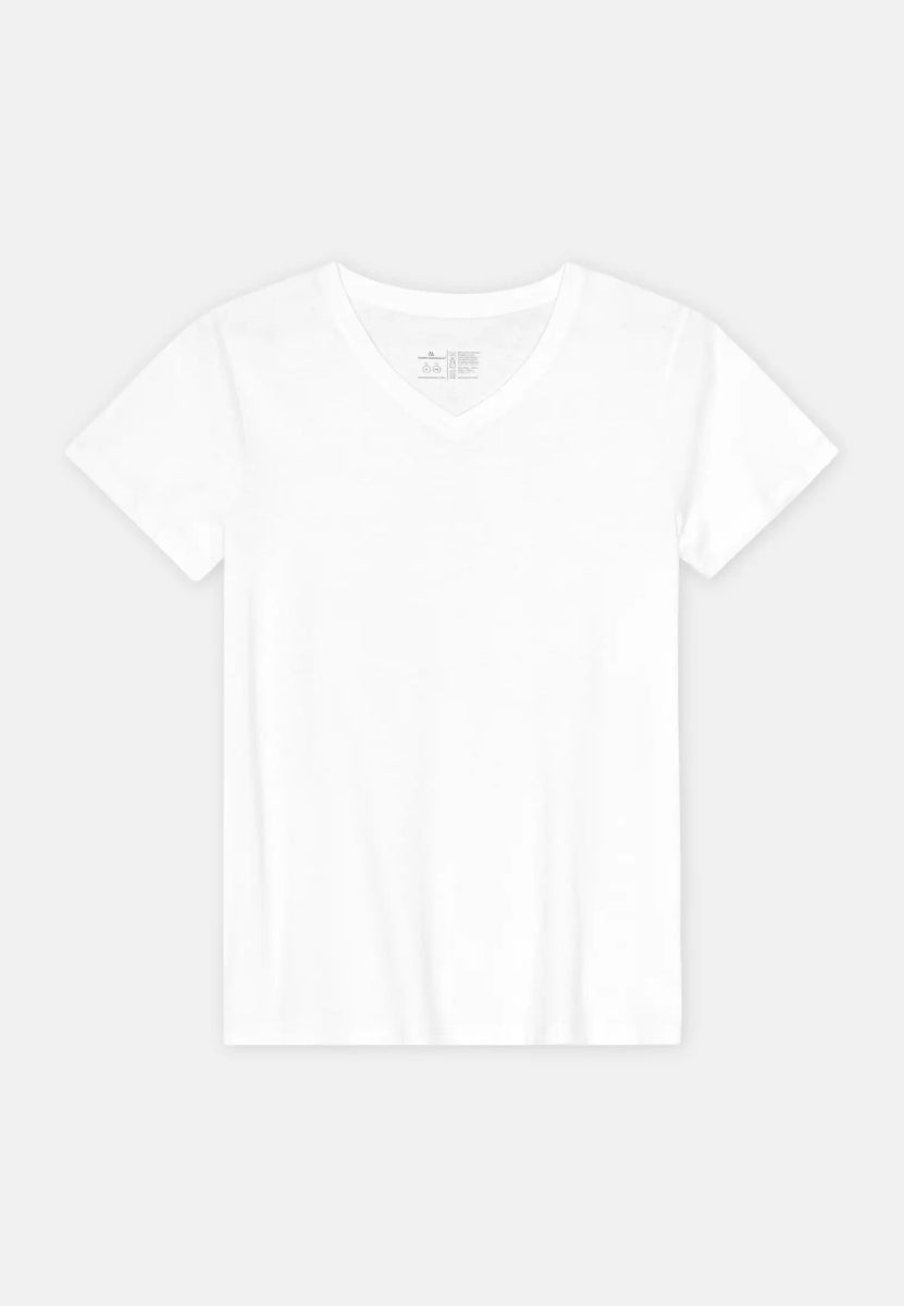 MODAL V NECK T - SHIRT FOR WOMEN - DANISH ENDURANCE