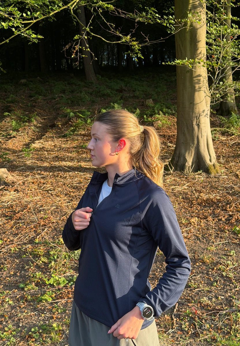 MOMENTUM HALF ZIP RUNNING SHIRT - DANISH ENDURANCE