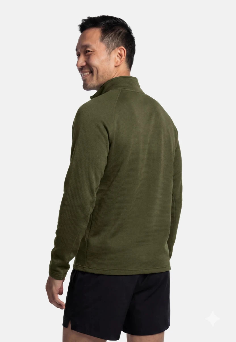 MOMENTUM HALF ZIP RUNNING SHIRT - DANISH ENDURANCE