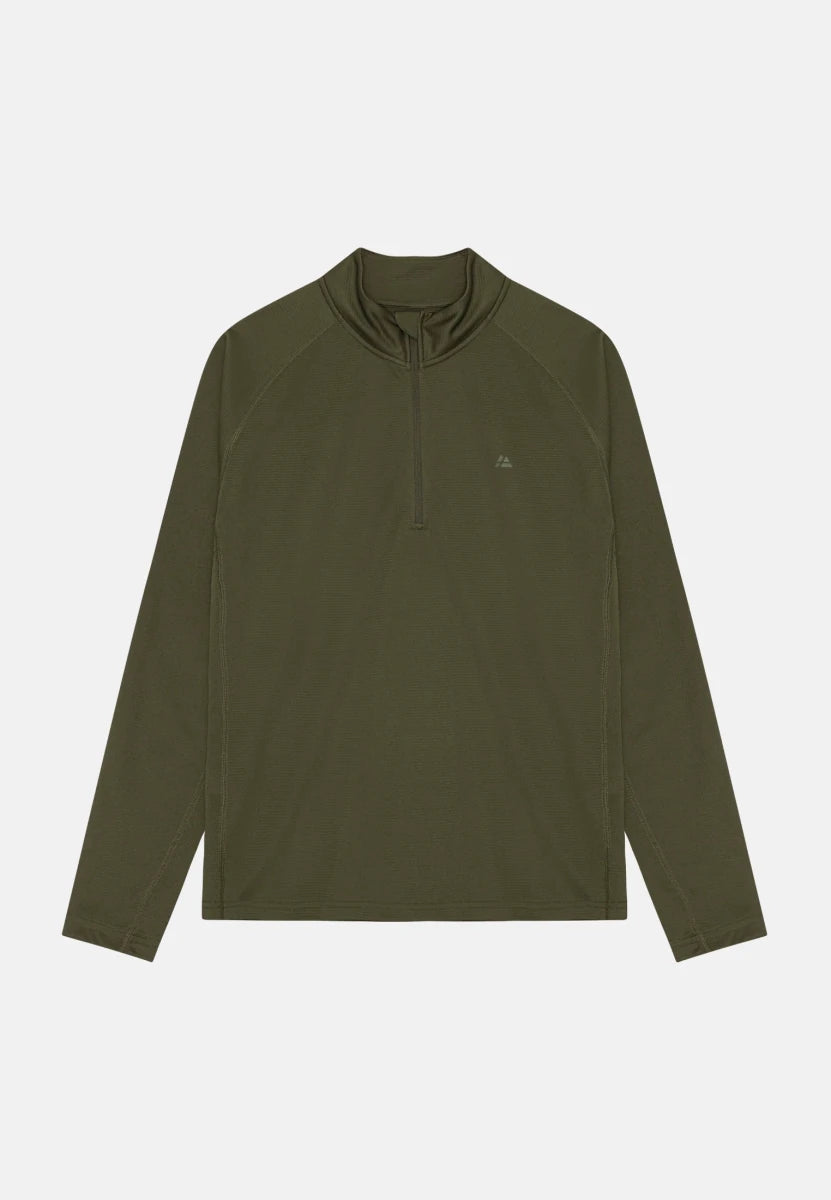 MOMENTUM HALF ZIP RUNNING SHIRT - DANISH ENDURANCE
