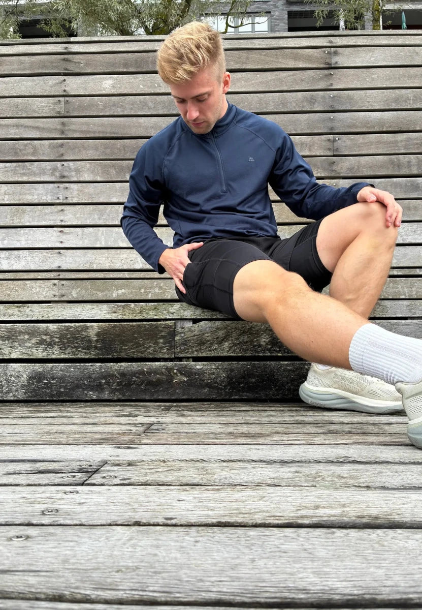 MOMENTUM HALF ZIP RUNNING SHIRT - DANISH ENDURANCE