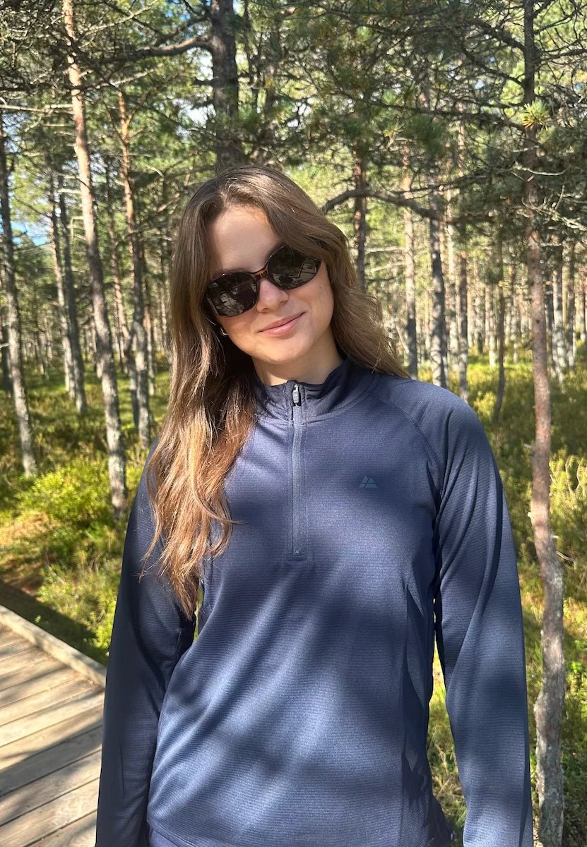 MOMENTUM HALF ZIP RUNNING SHIRT - DANISH ENDURANCE