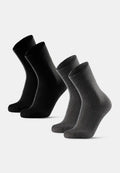 NON-SLIP HEAT SOCKS (Outlet) - Black | Grey