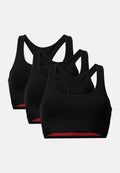 ORGANIC COTTON BRALETTE - Black