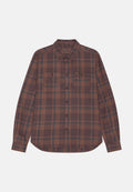PINE FLANELLHEMD - Braun