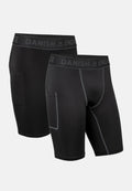 POWER KOMPRESSIONS SHORTS - Schwarz | Schwarz/Grau