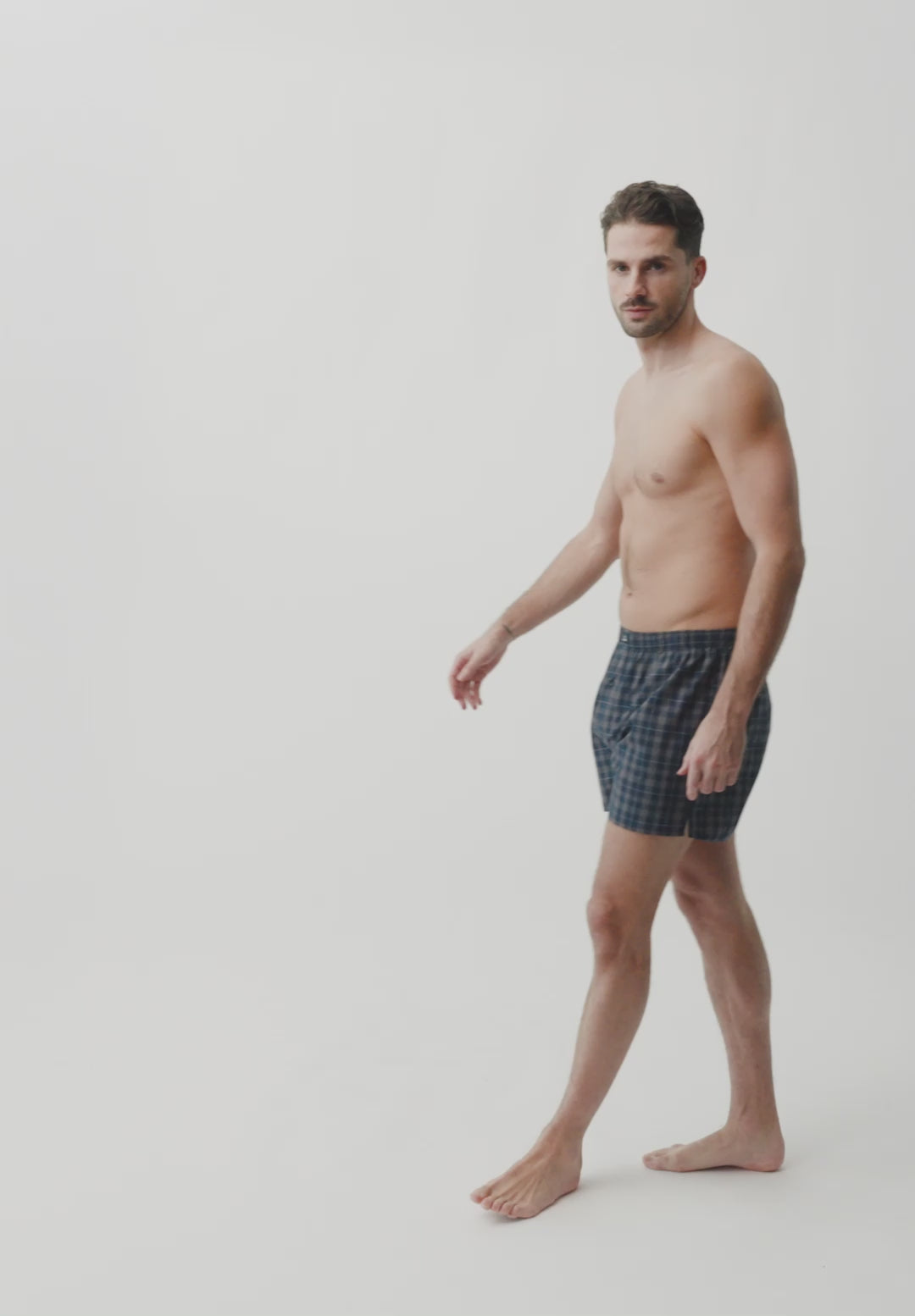 WOVEN BOXER SHORTS FOR MEN