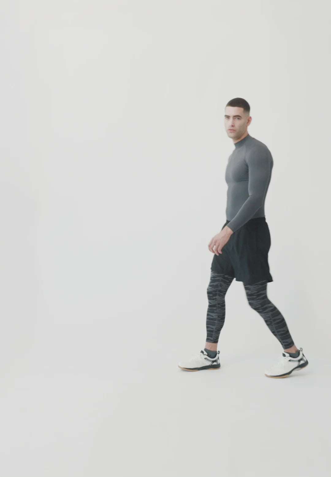 HEREN COMPRESSIE LONGSLEEVE SHIRT