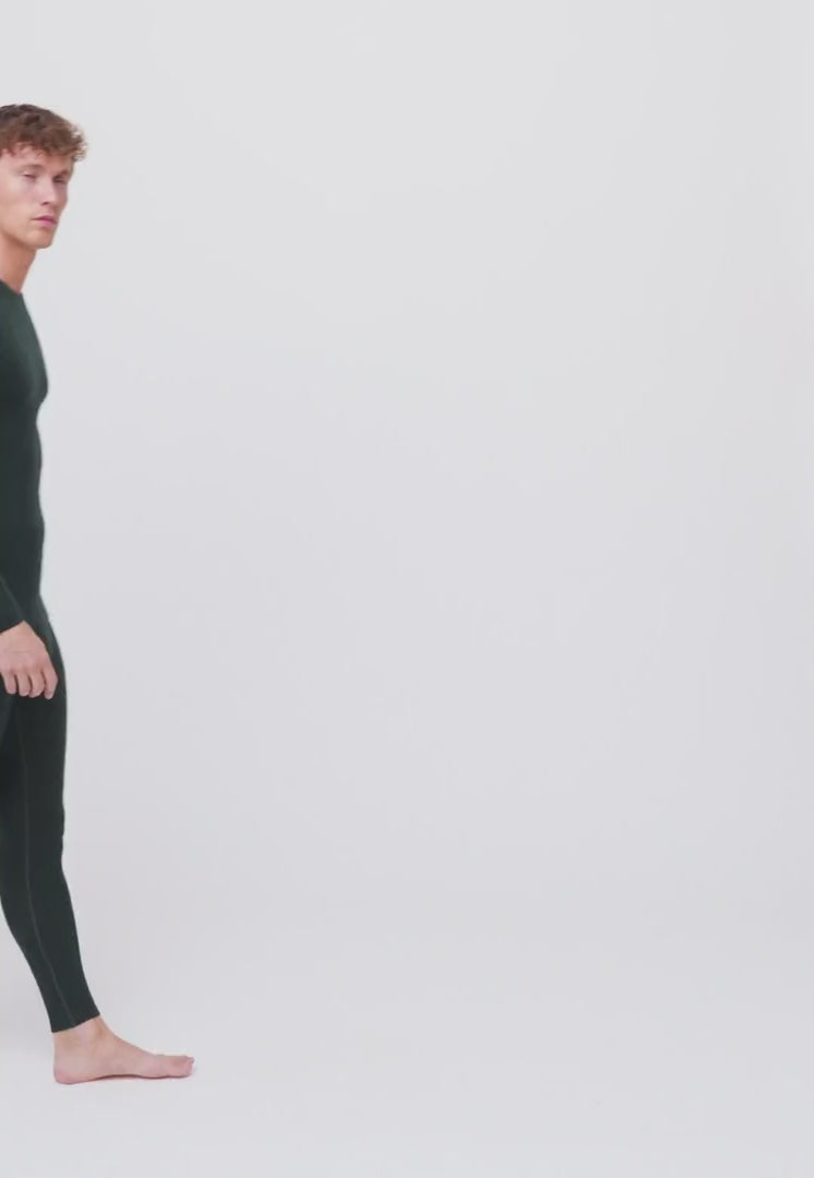 PANTALONI TERMICI IN LANA MERINO DA UOMO