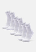 CLASSIC SPORTS QUARTER SOCKS - White