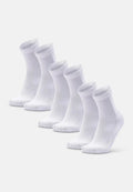 CLASSIC SPORTS QUARTER SOCKS - White