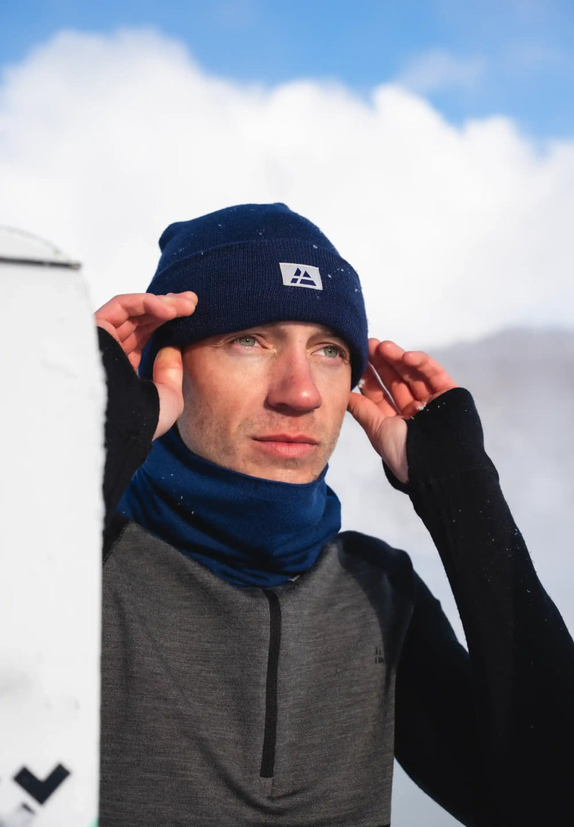 RECYCLED BEANIE WITH POLAR FLEECE - DANISH ENDURANCE