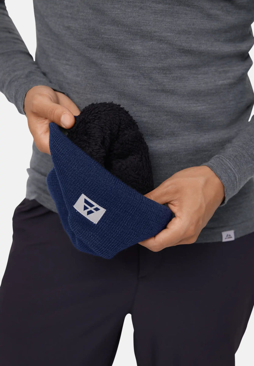 RECYCLED BEANIE WITH POLAR FLEECE - DANISH ENDURANCE