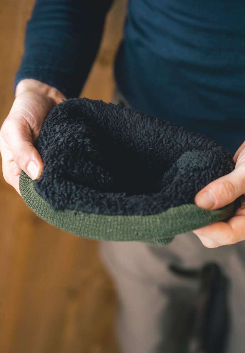 RECYCLED BEANIE WITH POLAR FLEECE - DANISH ENDURANCE