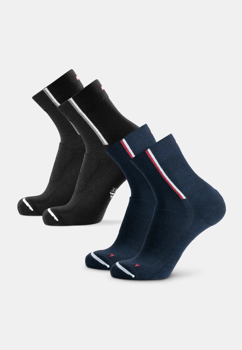 RIDER MERINO CYCLING QUARTER SOCKS - DANISH ENDURANCE