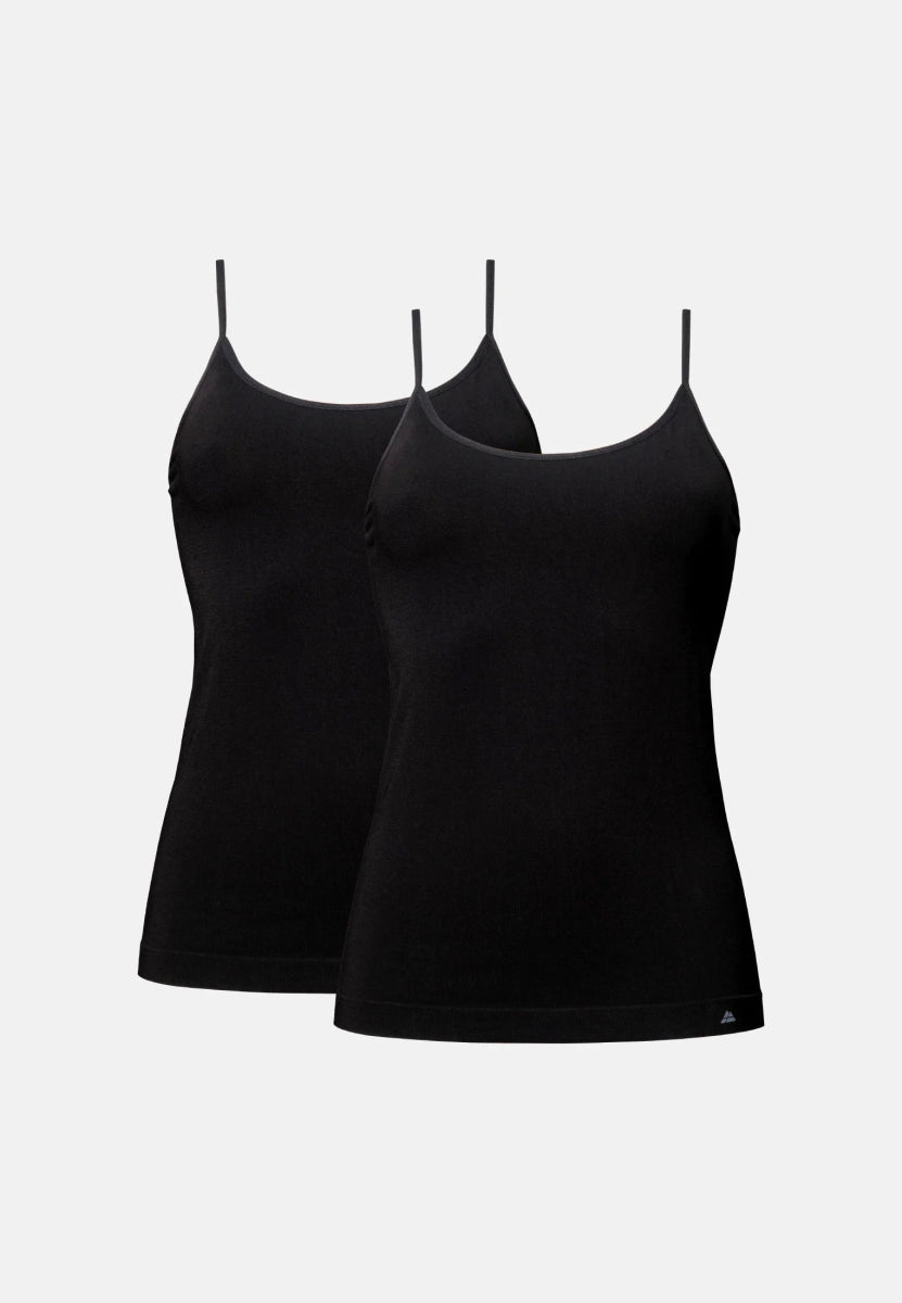 SEAMLESS BAMBOO SINGLET TOP - DANISH ENDURANCE