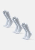 SOFT TOP CREW SOCKS (Outlet) - White