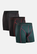 SPORTS TRUNKS - Black | Black/Red | Green/Purple