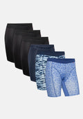 SPORTS EXTRA LONG TRUNKS - Black | Blue | Blue Camo | Blue Mosaic