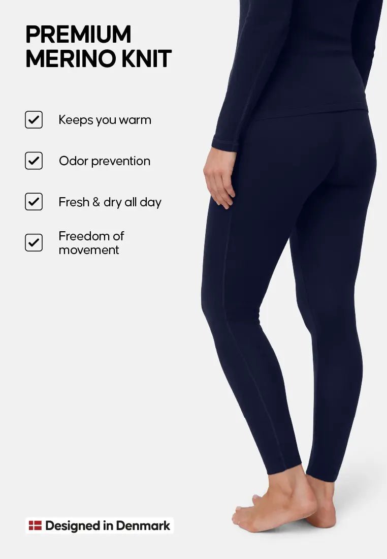 WOMEN'S EXTREME MERINO BASE LAYER TIGHTS - DANISH ENDURANCE