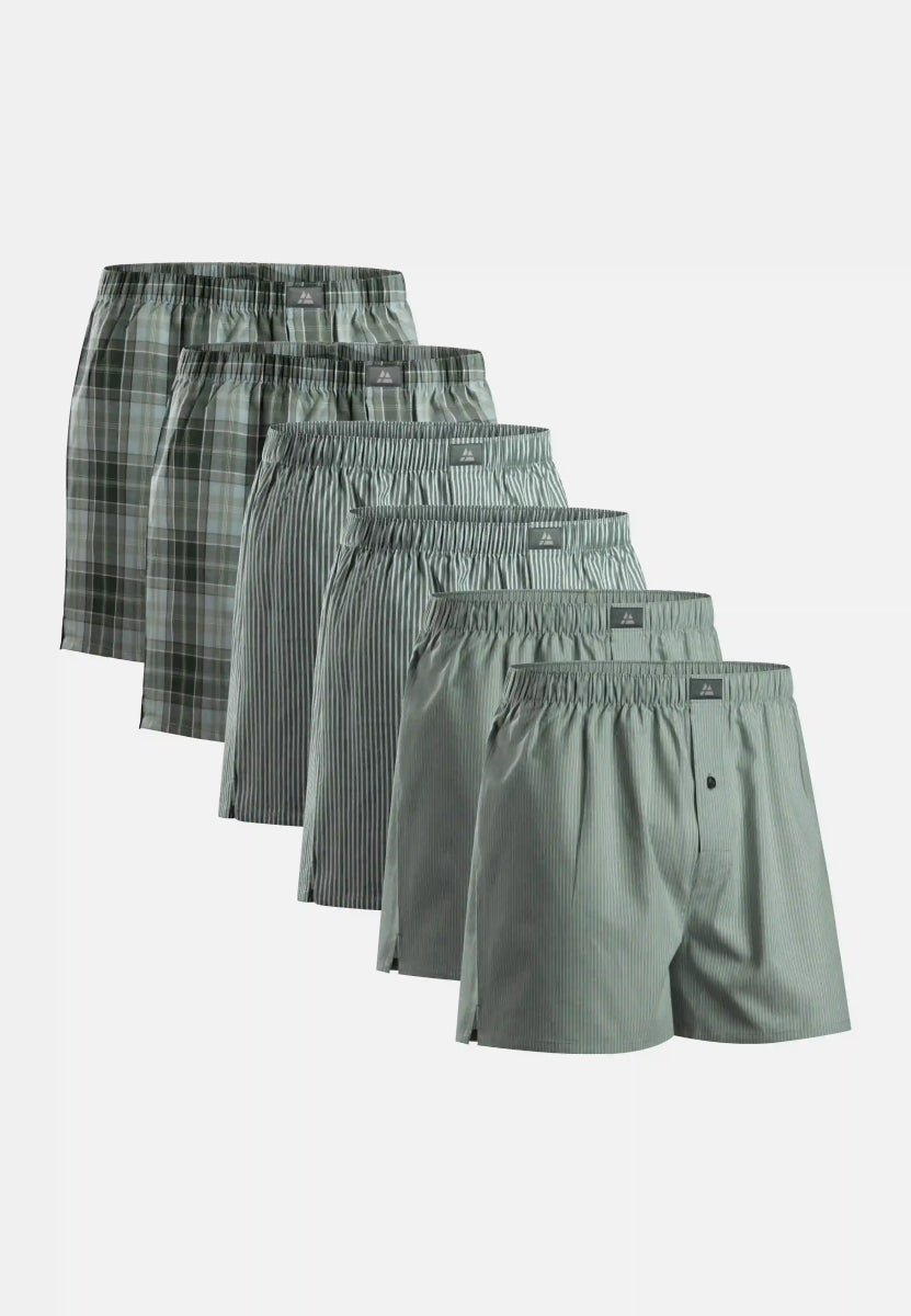 WOVEN BOXER SHORTS FOR MEN - DANISH ENDURANCE