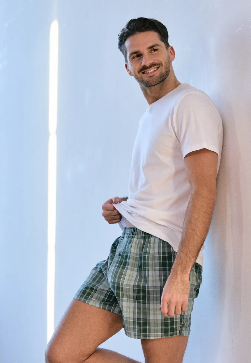 WOVEN BOXER SHORTS FOR MEN - DANISH ENDURANCE