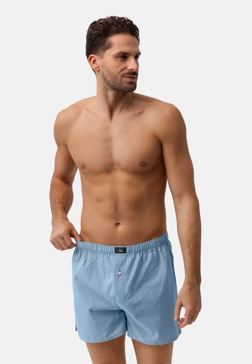 WOVEN BOXER SHORTS FOR MEN - DANISH ENDURANCE