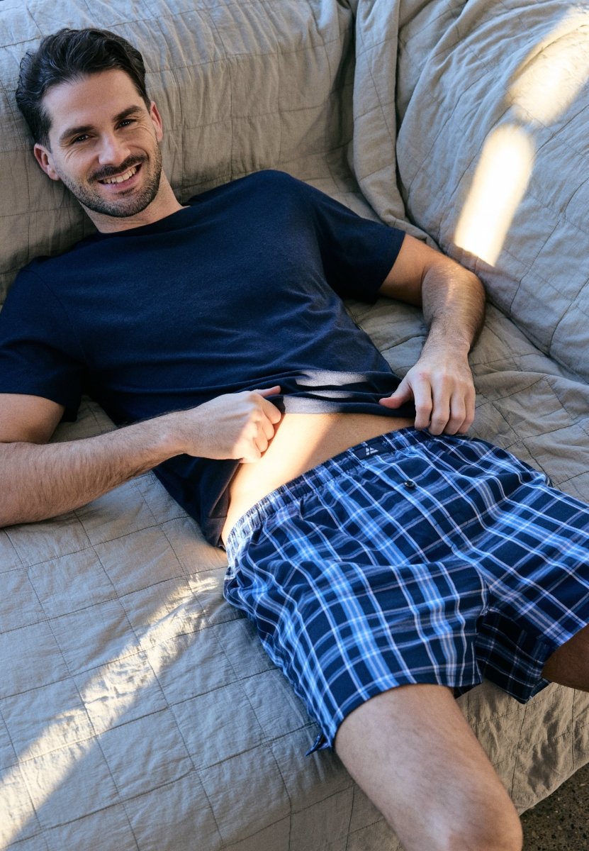 WOVEN BOXER SHORTS FOR MEN - DANISH ENDURANCE