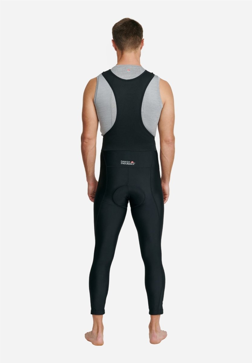 DANISH ENDURANCE men's cycling shorts padded sports pants 115000 Black