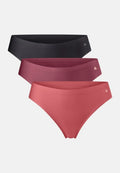 INVISIBLE THONG (Outlet) - Black | Blush | Ruby