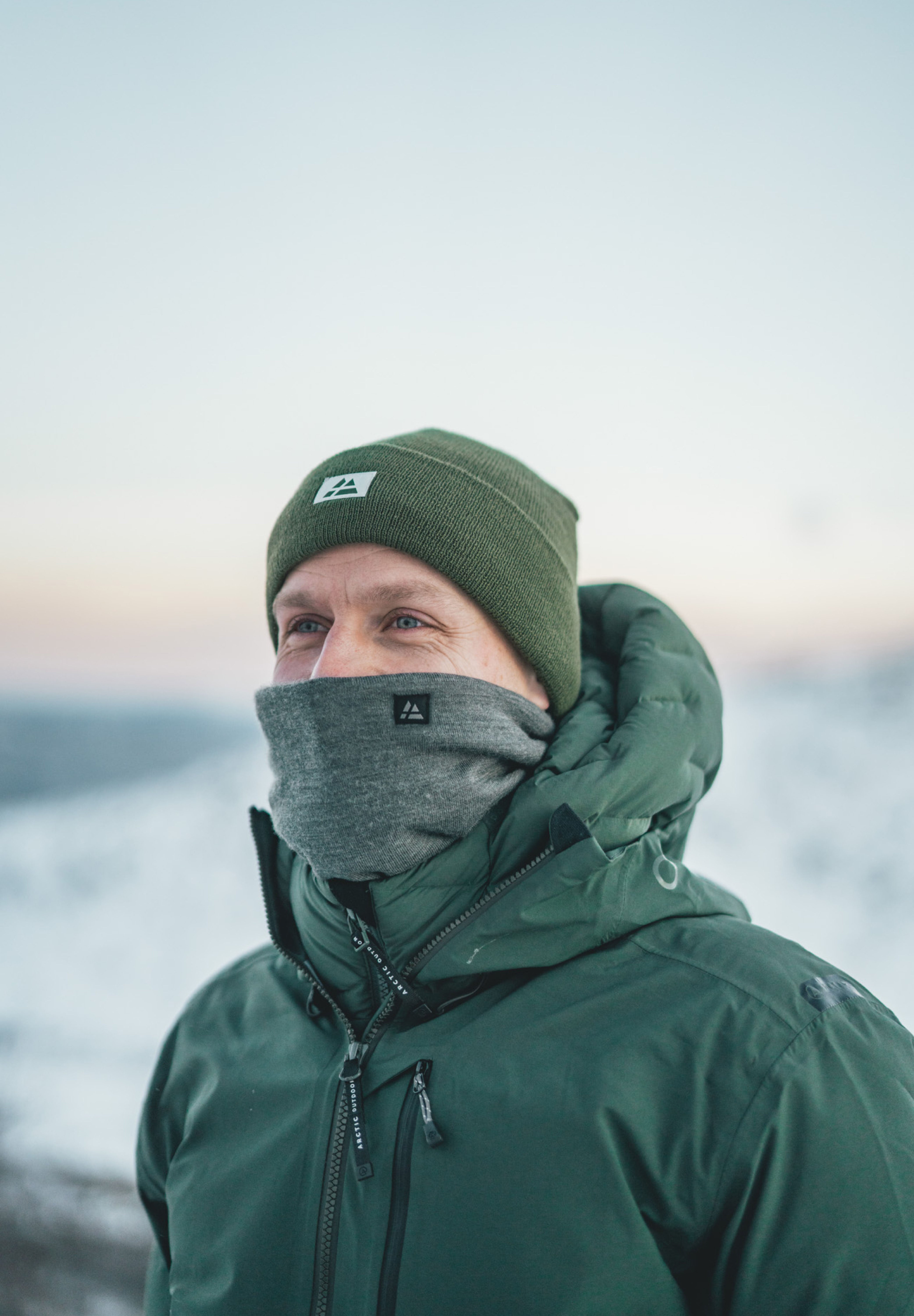 RECYCLED BEANIE WITH POLAR FLEECE