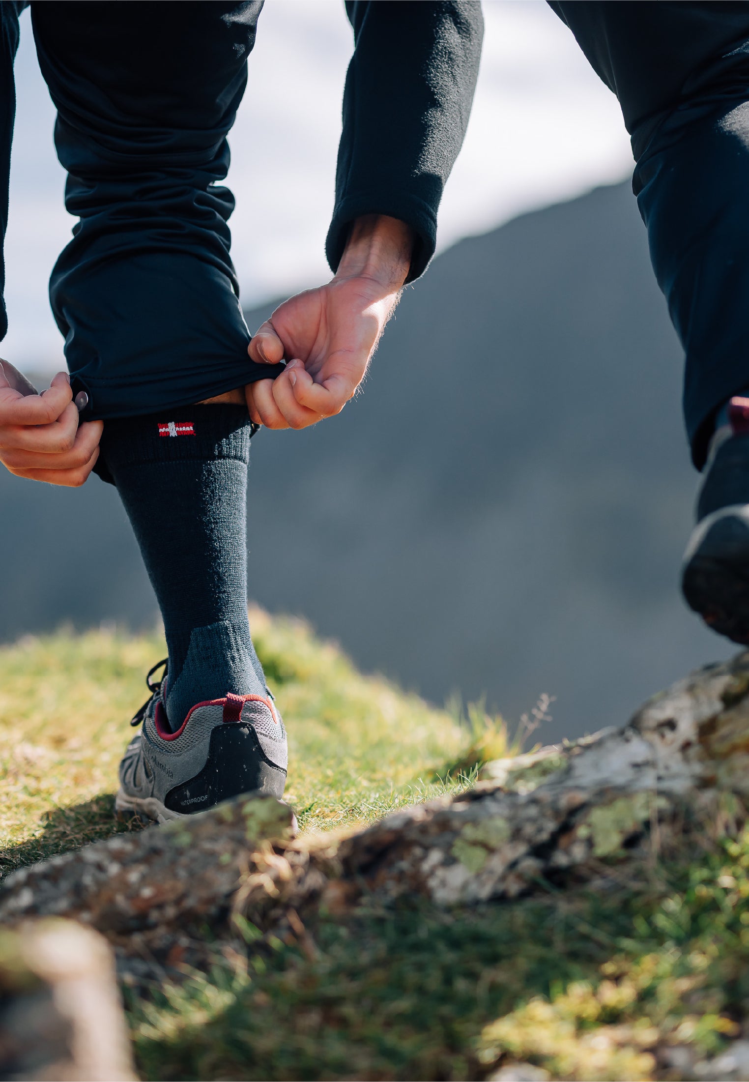 CHAUSSETTES DE RANDONNÉE EN LAINE MÉRINOS