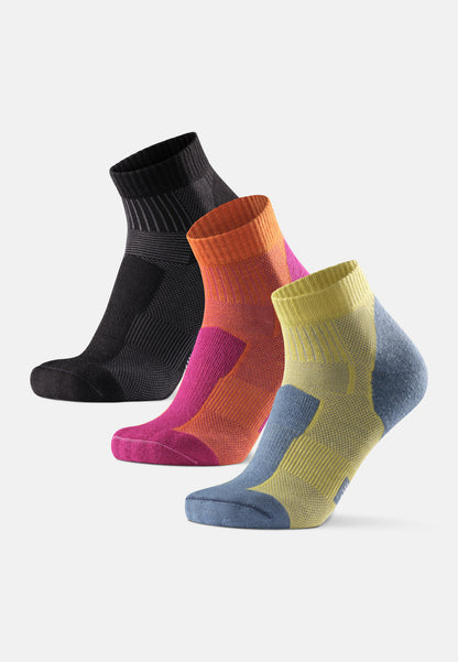 CHAUSSETTES DE RANDONNÉE BASSES EN LAINE MÉRINOS