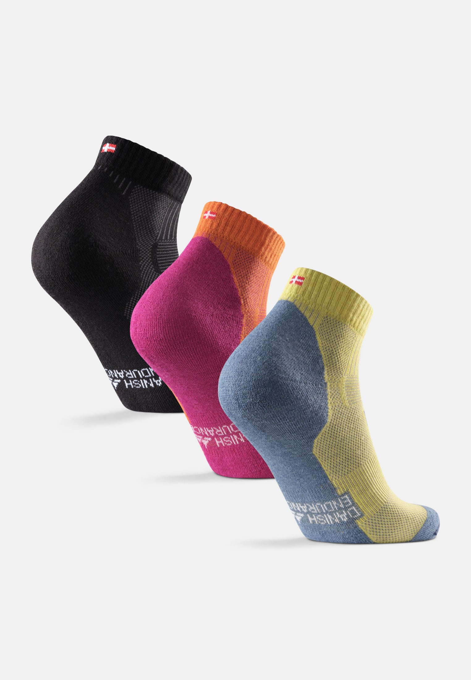 CHAUSSETTES DE RANDONNÉE BASSES EN LAINE MÉRINOS