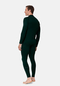 EXTREME SET INTIMO TERMICO MERINO - Dark Green