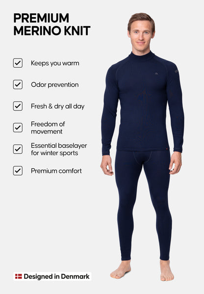 EXTREME BASELAYER SET AUS MERINOWOLLE FÜR HERREN