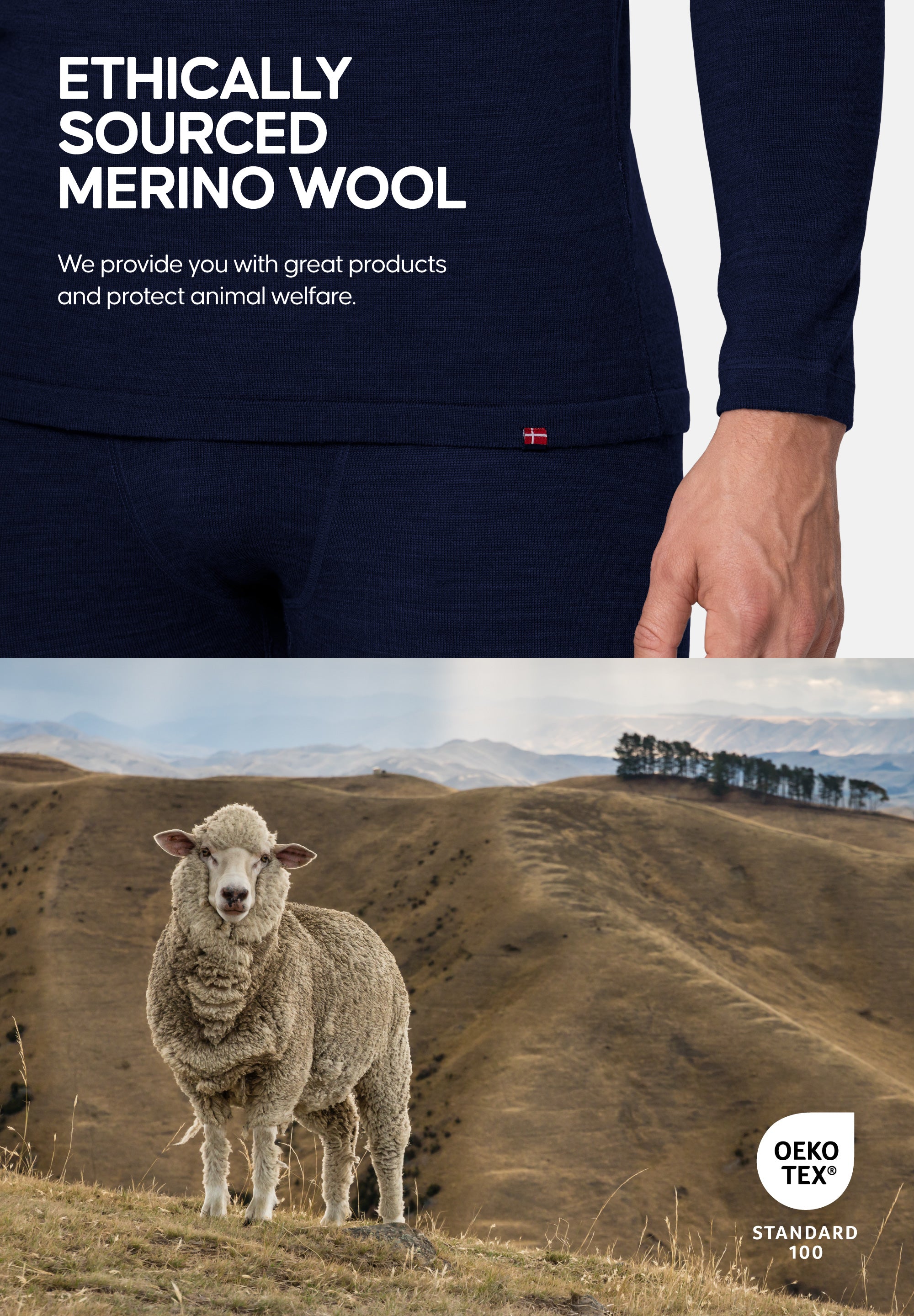 EXTREMES MERINOWOLL-UNTERWÄSCHE-SET FÜR HERREN